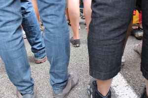 Caminant junts.