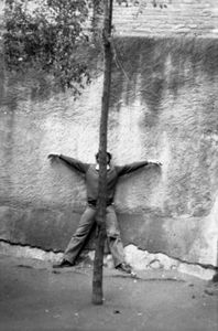 From the series Nexo, Self-Portrait as Shot to Death, 1979 © Marcelo Brodsky, Rolf Art