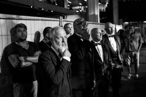 in backstage