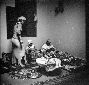Family of Hassan at home in Khenifra