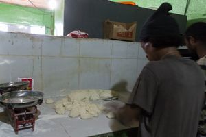 Men at Bakery Work #1