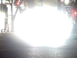glare 8 -Shibuya Dogenzaka crossing