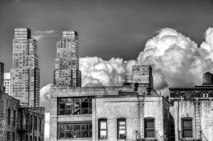 Smokey Clouds Over Manhattan