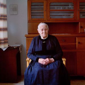 Justine Krafthoefer, Frankenberger Land, Hesse, 2014. From the series: The last women in their traditional peasant garbs