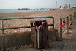 Rusty bin