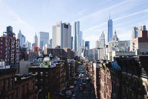Manhattan contrasts