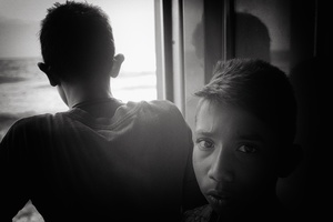 Riding the suburban rail