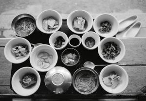 Korean Food Serve in traditional way
