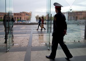 Armenia Yerevan, Republic Square      © Bert Spiertz