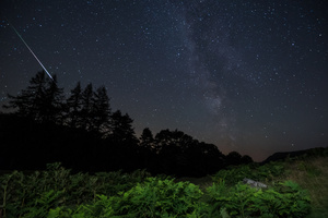 Perseids Meteor, Martindale, The Lake District
