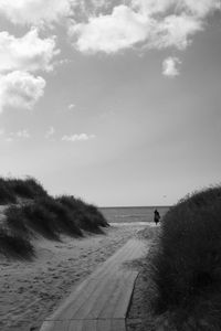 The lady in the dunes