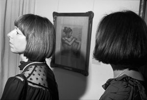 Sisters Viewing Art