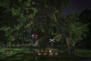 Around midnight,  Railway