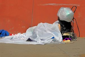 PURPLE GLASSES , ASLEEP OR RESTING, Los Angeles