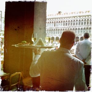 SERVING, SAN MARCO, VENICE