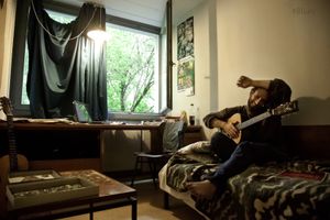 #Blues                                                               Temporarities - International Students in Bonn, Germany  © Dominic Jan Geis