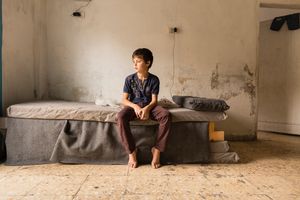 When Saeed’s family first arrived in Jordan they settled in al Zaatari RC but have left because they were appalled by the harsh conditions in the camp. Zaatari is now Jordan’s 4th largest city. © David Brunetti