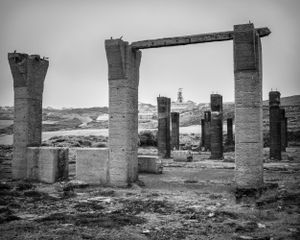 The temple of Levant mine looking towards Victory Shaft, Geevor Mine