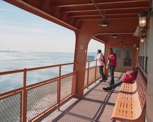 Tourist Family, Staten Island Ferry, 2015