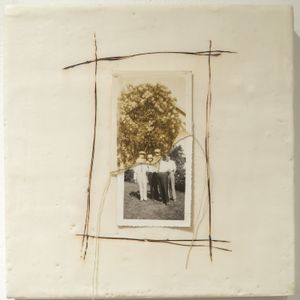 Untitled on wax #3