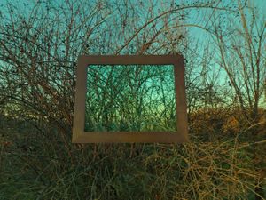 Still life of a set frame 128