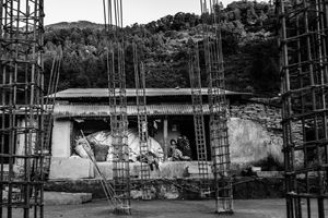After more than a year and a half, the residents of Barpak are still living in temporary shelters.