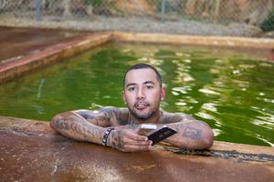 Joey, a gang member in the Hotsprings