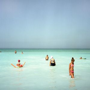 In the water, Vada,Livorno, Italy