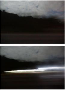 night journey I/II diptych
