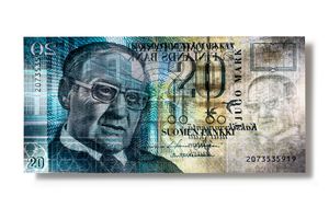 FINNLAND 20 MARKKAA, 1993