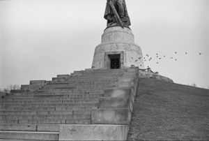 Monument with Birds
