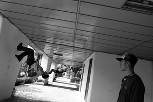 Parkour; play to display
