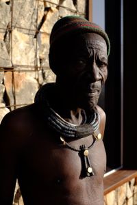 Life among the Himba - Community leader