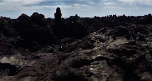 Rocks and a body