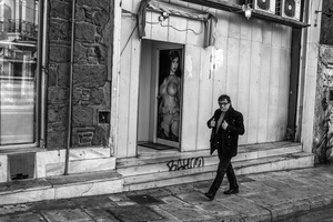 bordello scene, Athens 2016