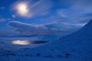 Moonlight over Vinstri © Gunnar Kopperud