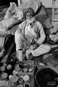 A street cobbler | Goraya, Punjab.