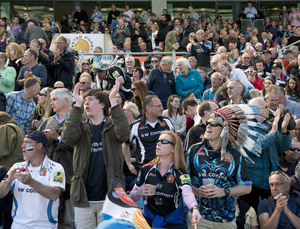 Exeter Chiefs Fans, Sandy Park Stadium