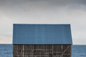 Fish drying house.