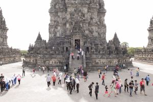 Prambanan, Java, Indonesia; february 2017