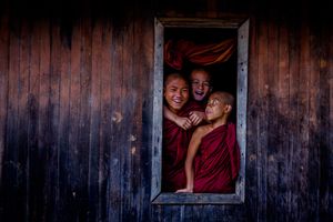 Myanmar minority village