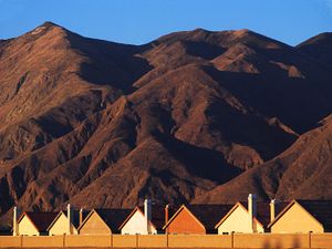 Row of roofs