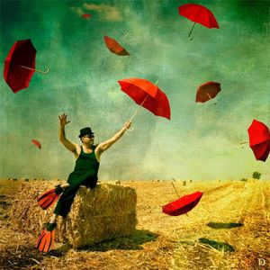 "Imagination Tricks" © Dina Bova. Are these the tricks of the fallen angel? Or maybe just waiting for the rain? Or it’s time to fly? ... Let your imagination answer…