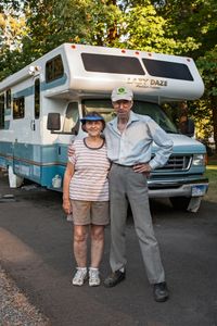 Larry & Dorothy, Fullltimers, OR. ©David Gardner
