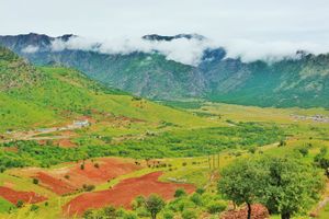 Scenery from road to Oraman - Kurdistan - Iran