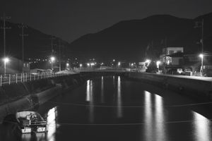 Night view of Bizen