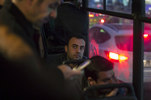 Bus passengers