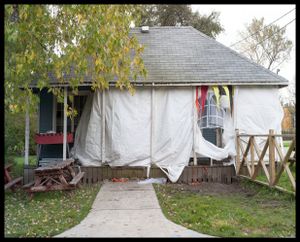 Small Club house as haunted house 2014