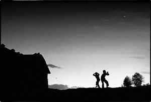 Dancing on the edge, Asmara, Eritrea  © Betty Press
