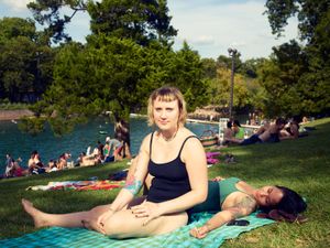Barton Springs Pool, Austin, 2016